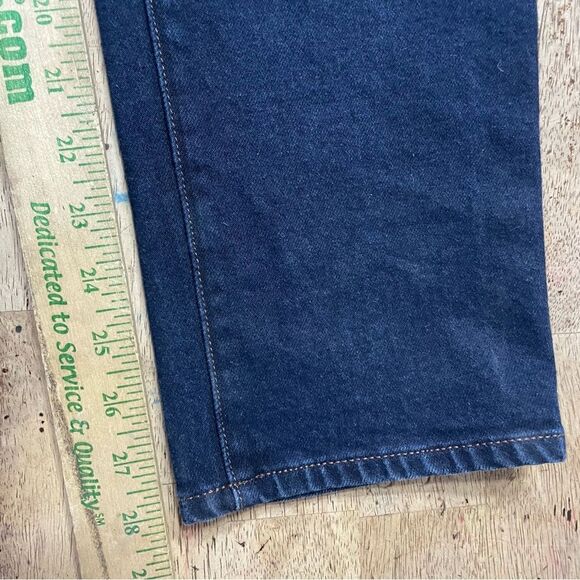 Veronica Beard Ryleigh Dark Night Slim Straight High Rise Sz 27 4 - Picture 9 of 10